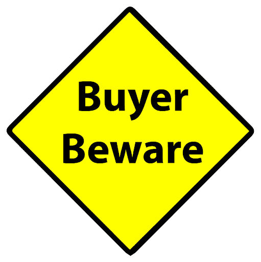 Buyer Beware sign