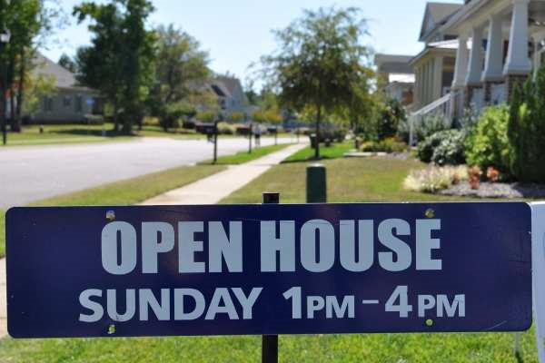 Open House sign