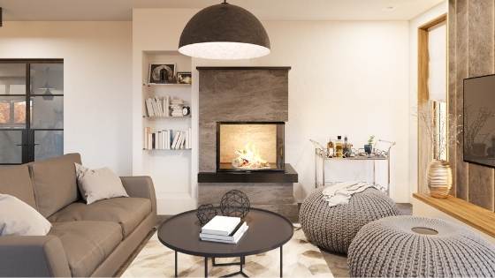 Picture of attractive living room