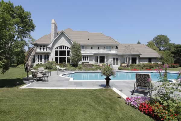 Picture of large home with pool