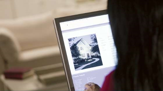 Picture of tablet computer