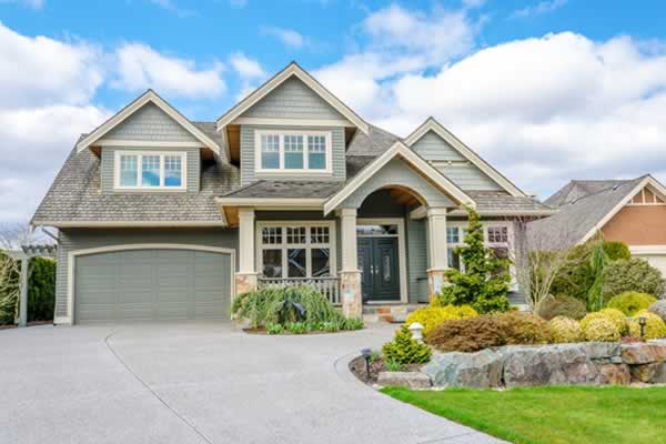 Picture of two story home