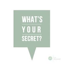 Sign:  What's Secret